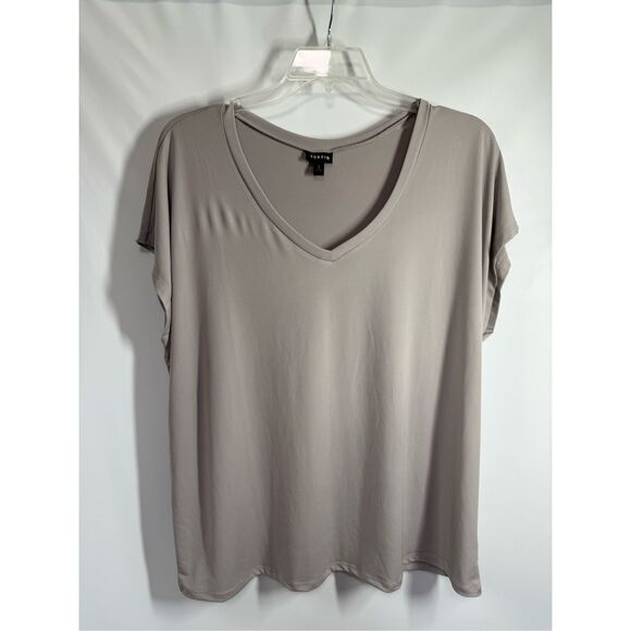 Torrid V Neck Short Sleeve Top Size 2/18-20 2x - Picture 1 of 7